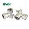 IFAN PEX Card Holder with Internal Thread Elbow, Electroplat Specification image